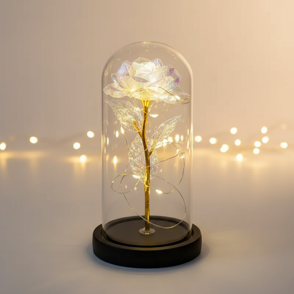 Fleure Eternelle Crystal Veilleuse de rêve