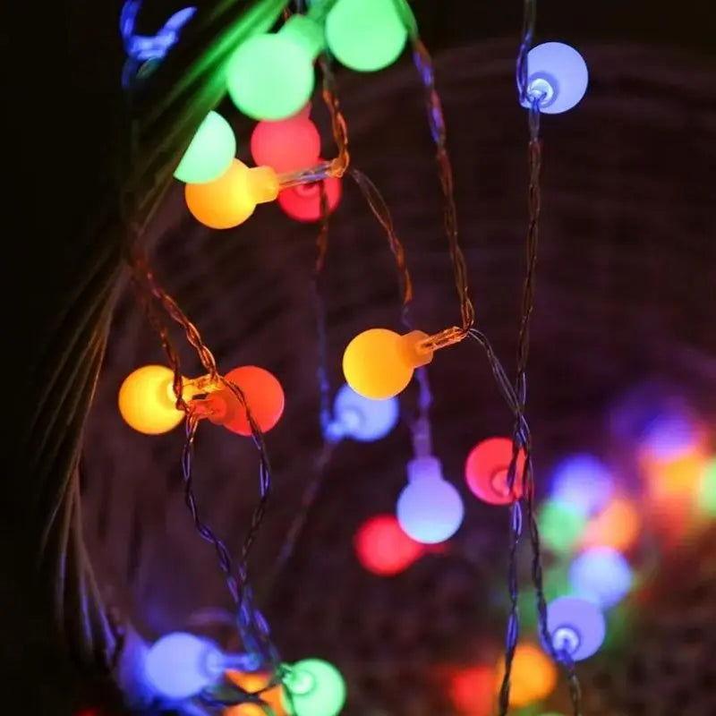 Guirlandes Lumineuse Boules - Veilleuse de rêve 