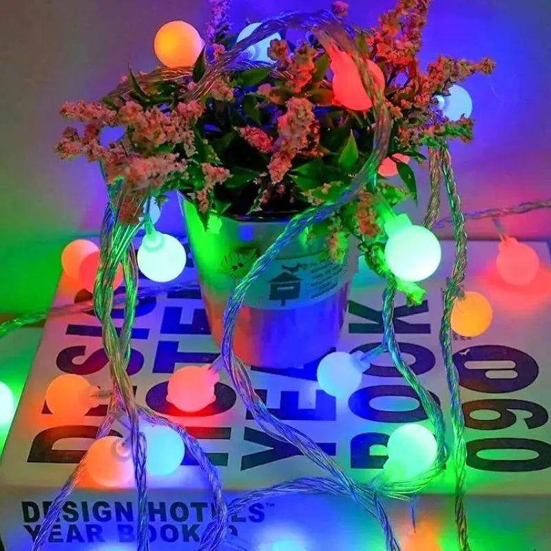 Guirlandes Lumineuse Boules - Veilleuse de rêve