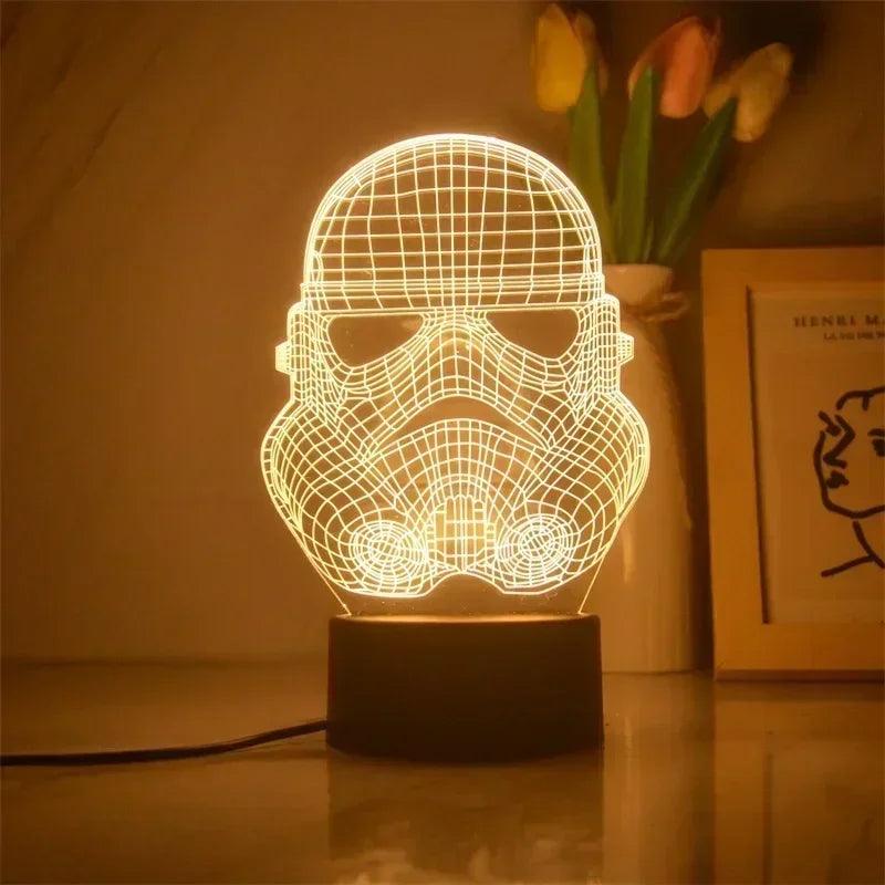 Lampe 3D Stormtrooper - Veilleuse de rêve 