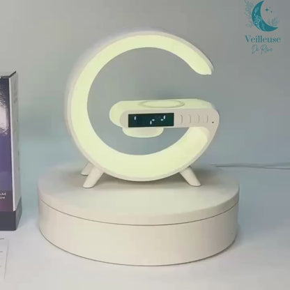 Designer Bedside Lamp | Mini multifunction wireless charger