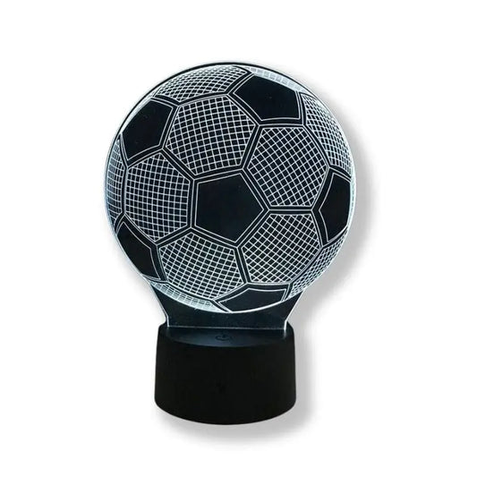 Veilleuse de rêve  Foot | Ballon Foot 3D Fond Blanc