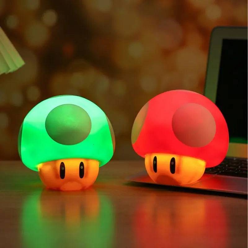 Lampe de Chambre Enfant Gaming | Super Mario Luigi Bros Champignon