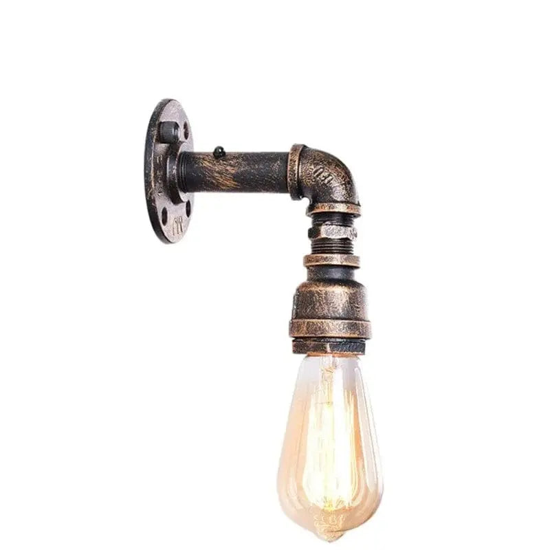 Veilleuse de rêve Lampe Industrielle | Applique Murale Vintage Angle et Raccord